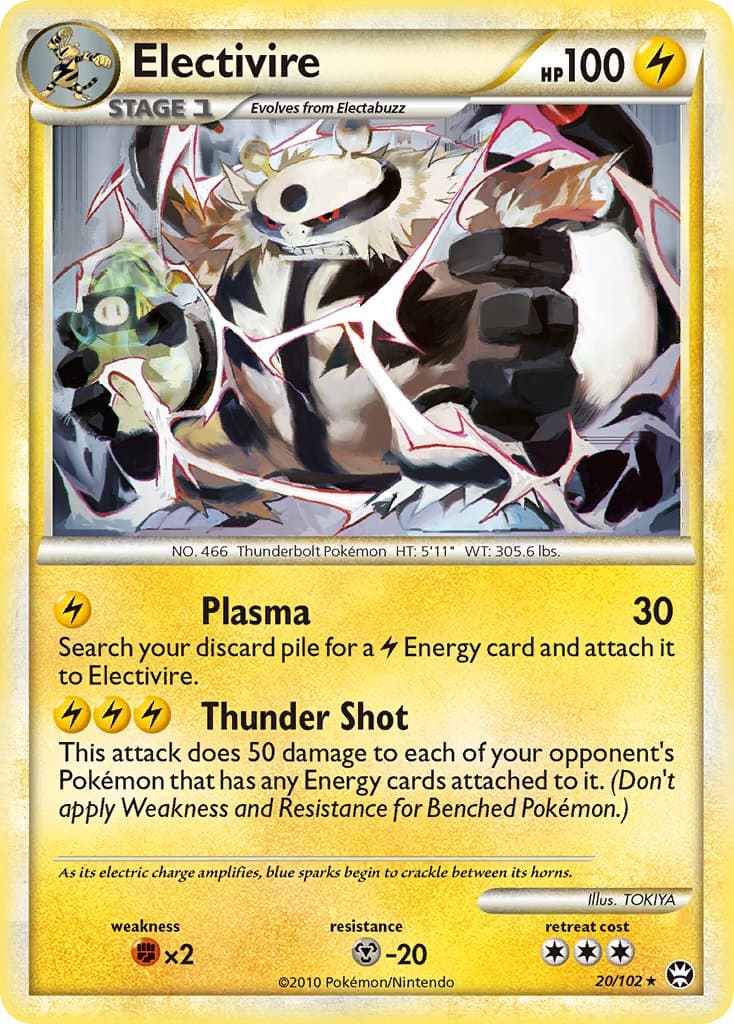 Electivire — Triumphant Pokémon card