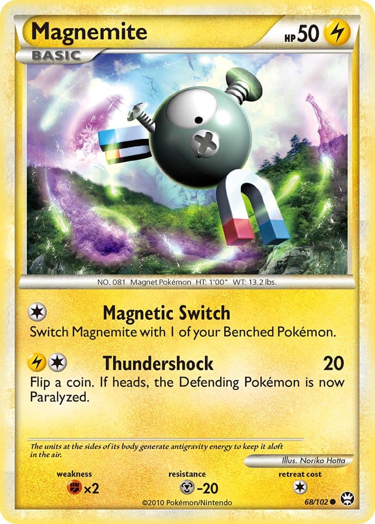 Magnemite — Triumphant Pokémon card