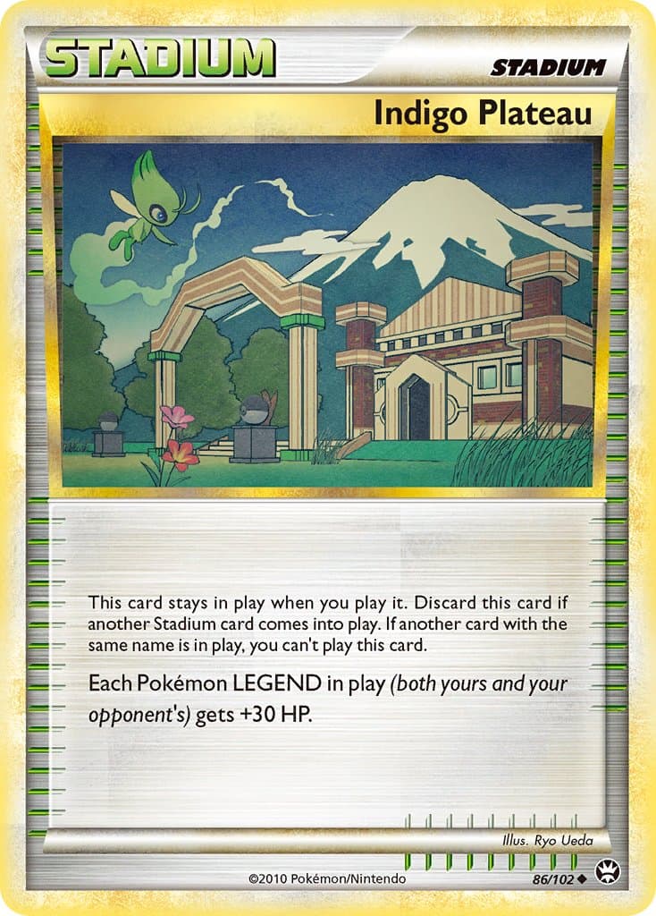 Indigo Plateau — Triumphant Pokémon card