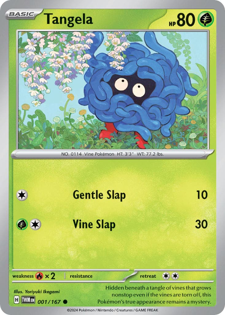 Card 001 — Twilight Masquerade Pokémon card