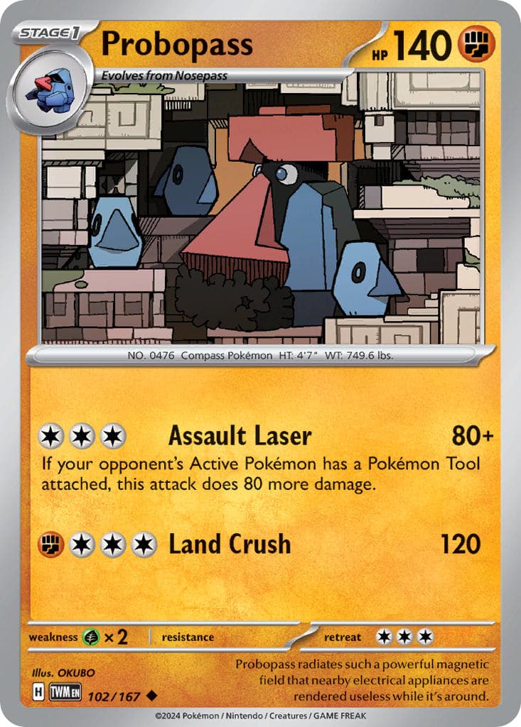 Card 102 — Twilight Masquerade Pokémon card