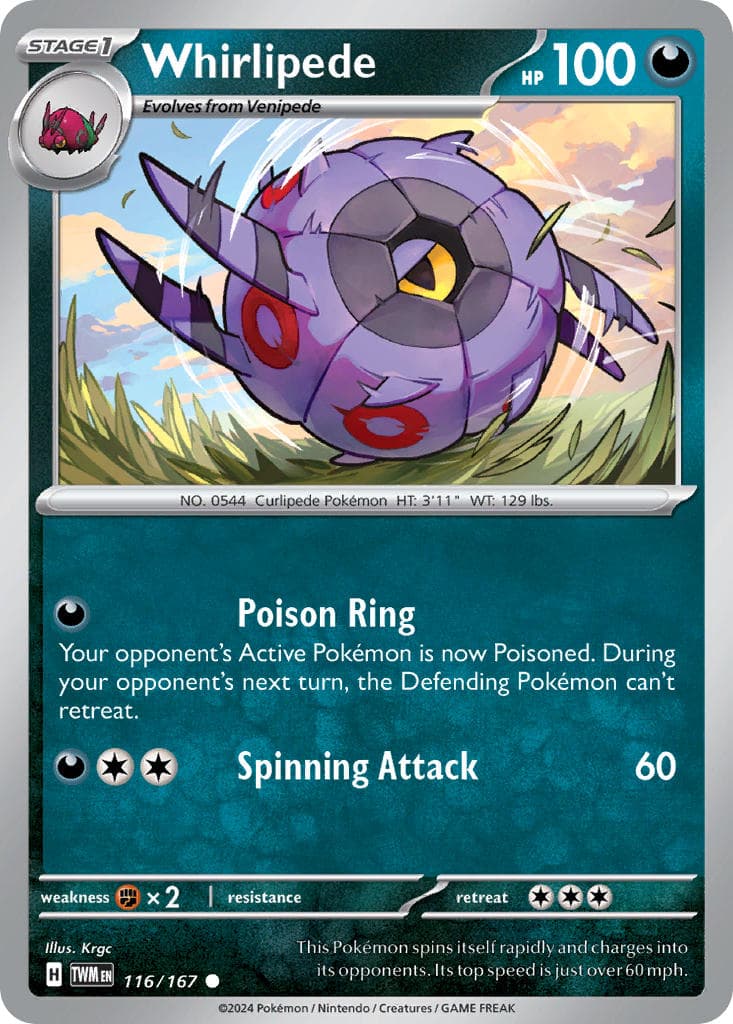 Card 116 — Twilight Masquerade Pokémon card