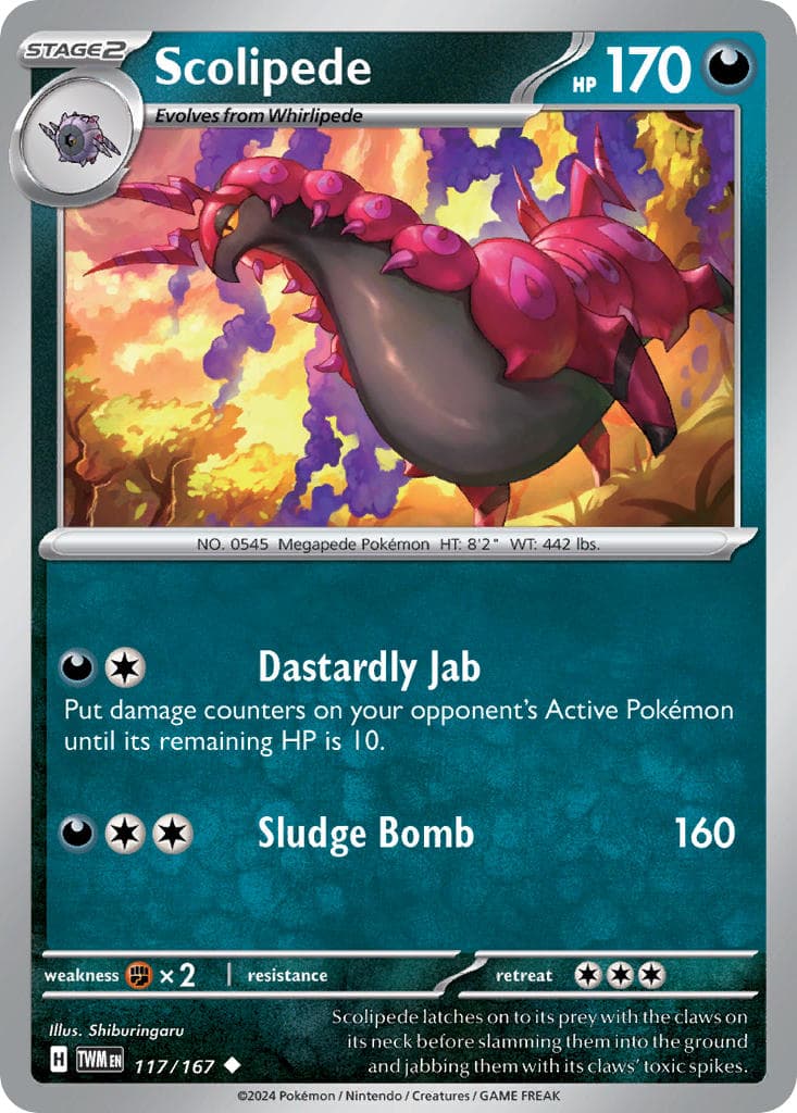 Card 117 — Twilight Masquerade Pokémon card