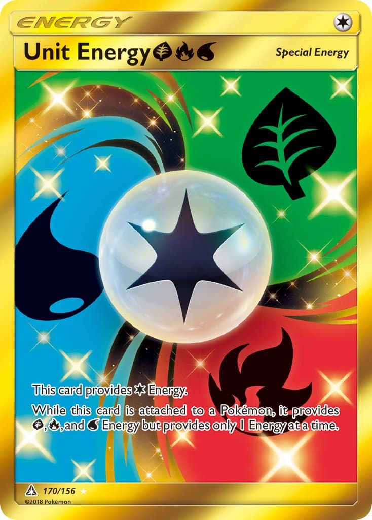 Unit Energy Grw — Ultra Prism Pokémon card
