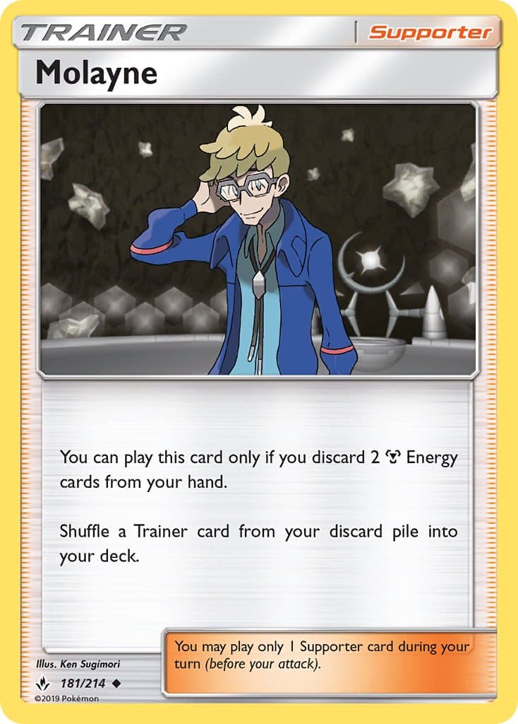 Molayne — Unbroken Bonds Pokémon card