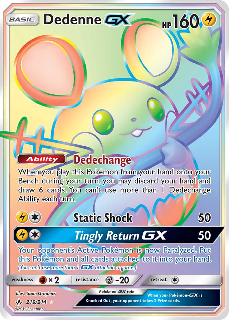 Dedenne Gx — Unbroken Bonds