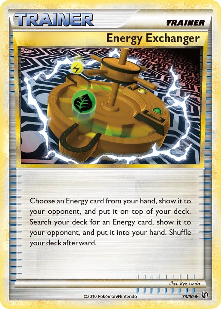 Energy Exchanger — Undaunted Pokémon card
