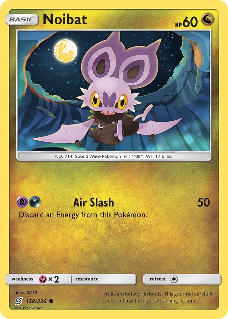 Noibat — Unified Minds Pokémon card