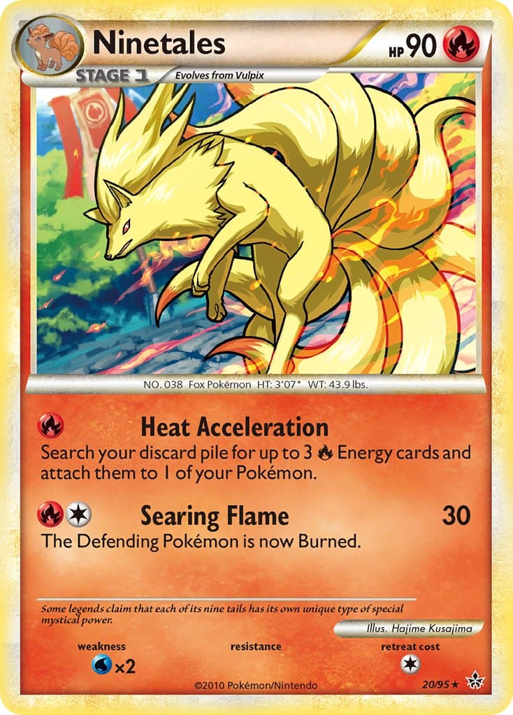 Ninetales — Unleashed Pokémon card