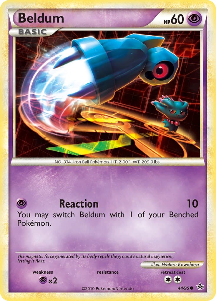 Beldum — Unleashed Pokémon card