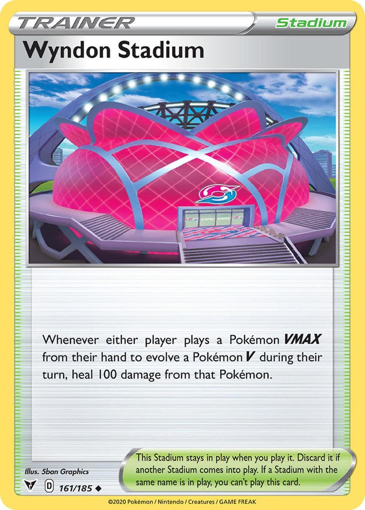 Wyndon Stadium — Vivid Voltage Pokémon card