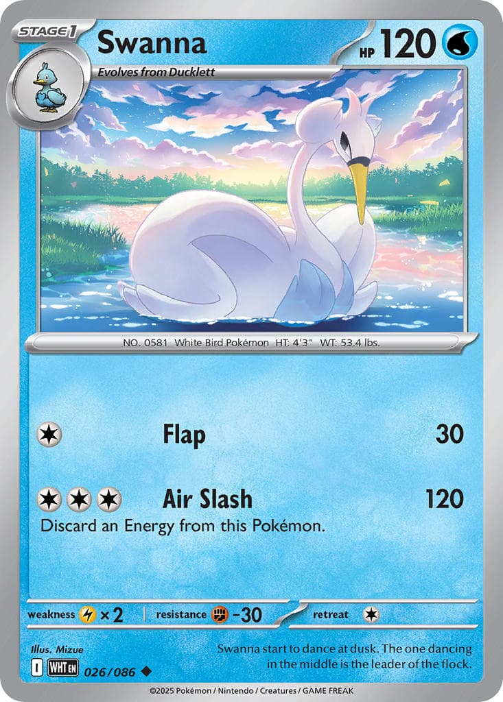 Card 026 — White Flare