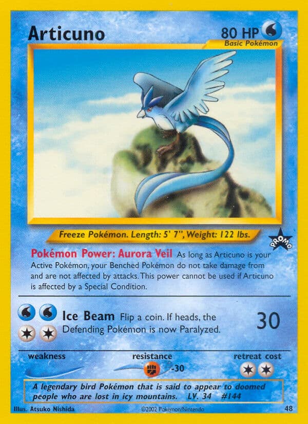 Articuno — Wizards Black Star Promos