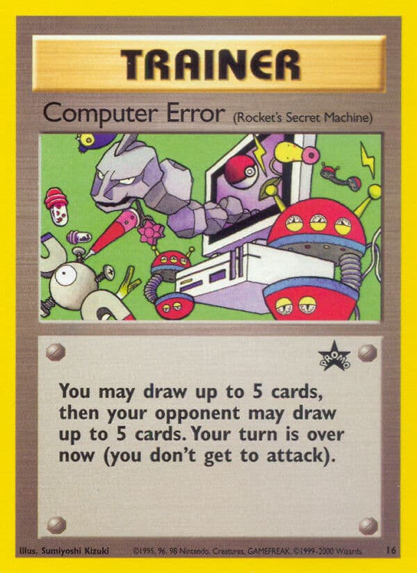 Computer Error — Wizards Black Star Promos Pokémon card