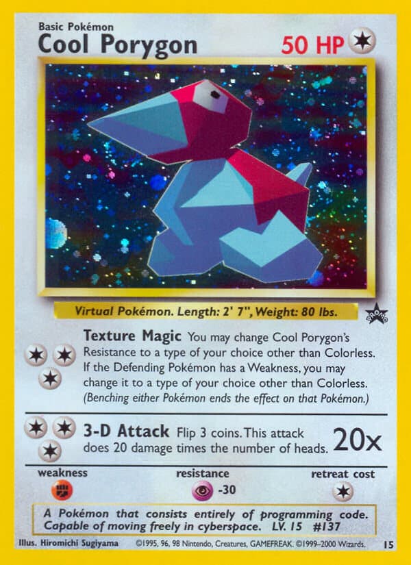 Cool Porygon — Wizards Black Star Promos Pokémon card