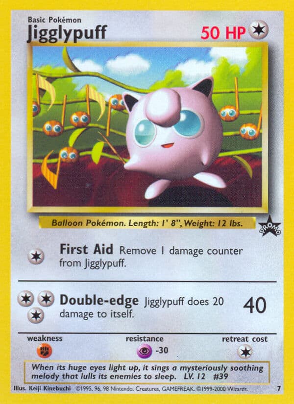 Jigglypuff — Wizards Black Star Promos