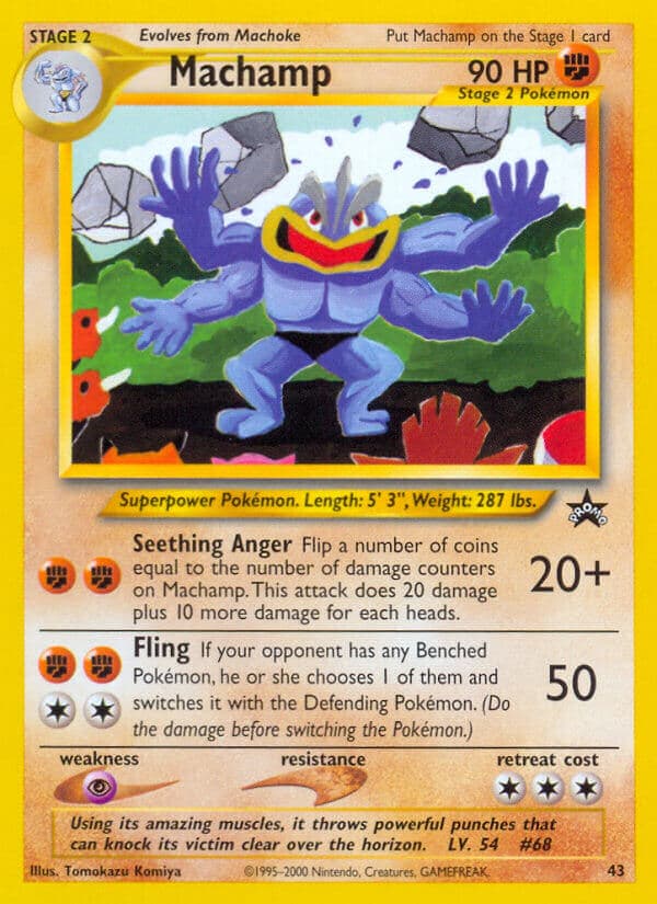 Machamp — Wizards Black Star Promos