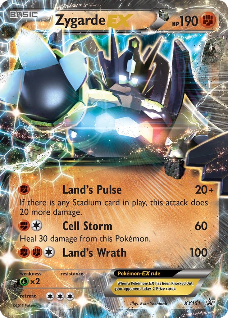 Zygarde Ex — Xy Promos Pokémon card