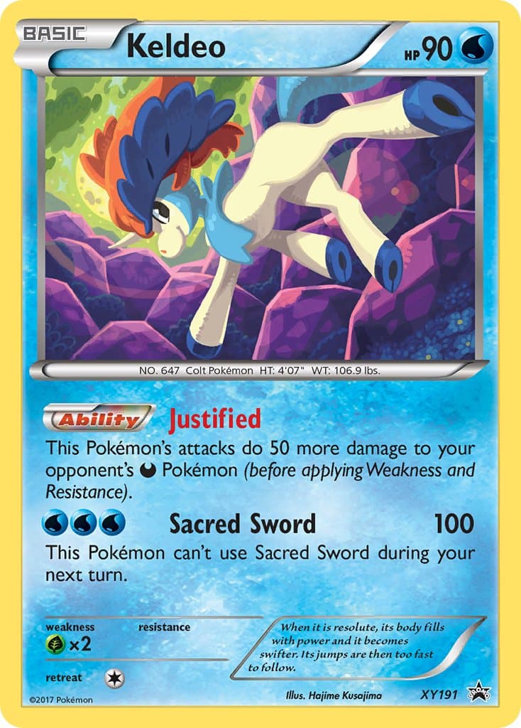 Keldeo — Xy Promos