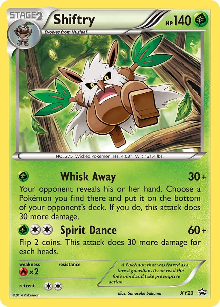 Shiftry — Xy Promos