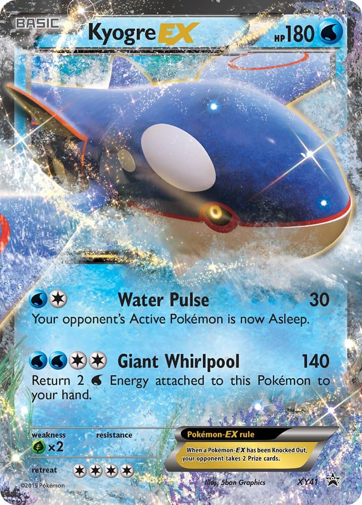 Kyogre Ex — Xy Promos