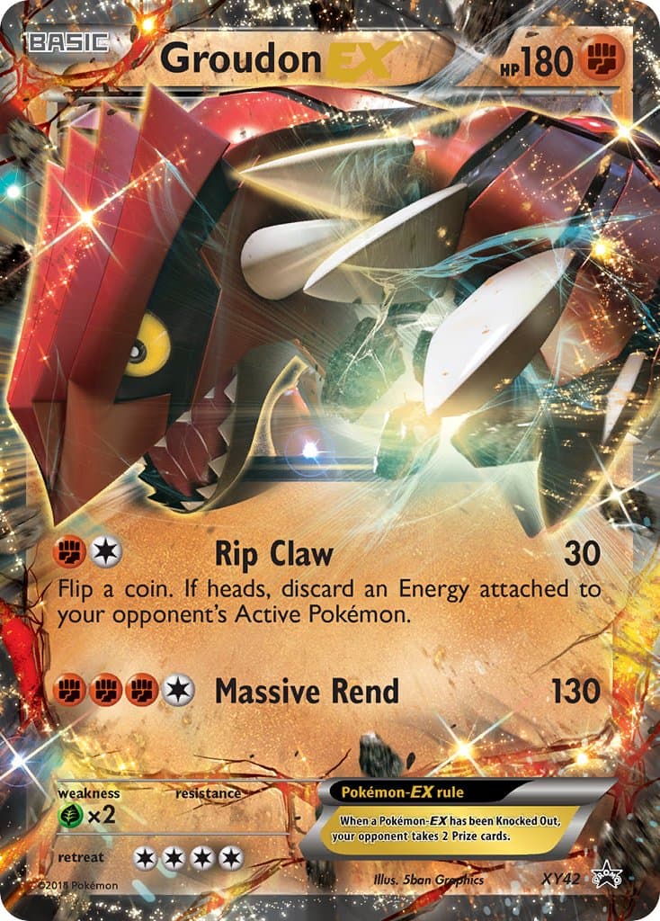 Groudon Ex — Xy Promos