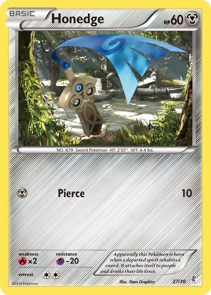 Honedge — Xy Trainer Kit Bisharp