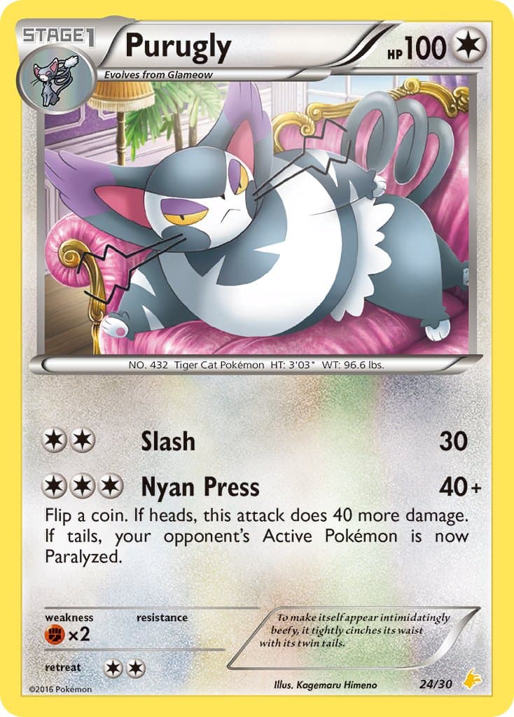 Purugly — Xy Trainer Kit Pikachu Libre